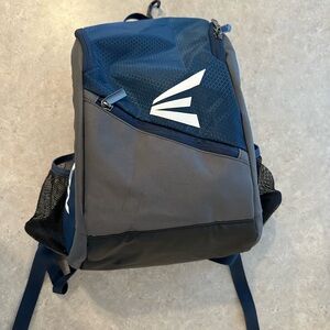 Easton Youth Game Ready Baseball Backpack - Navy Blue